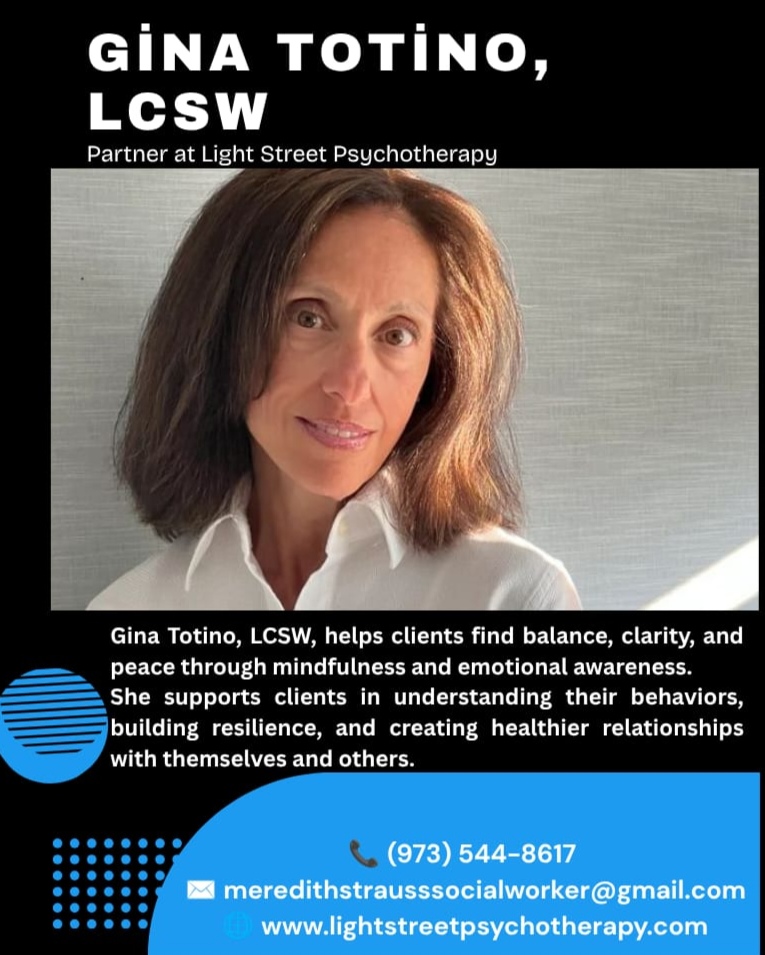 Anxiety and Trauma Therapy in New Jersey: How Gina Totino, LCSW Helps You Find Peace